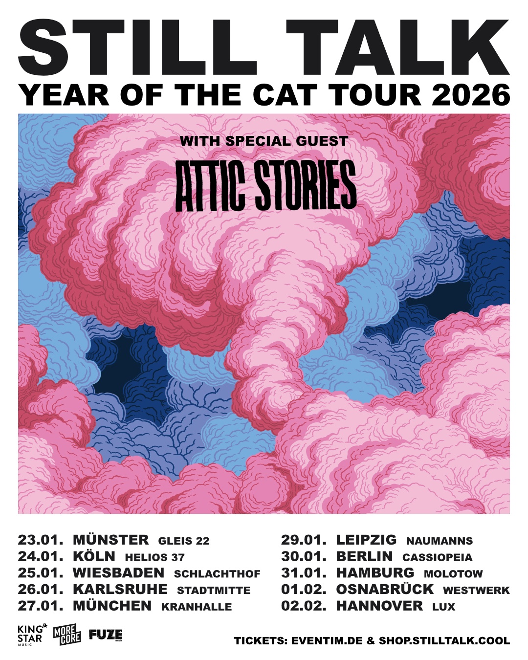 Still Talk Tour 2026 Plakat