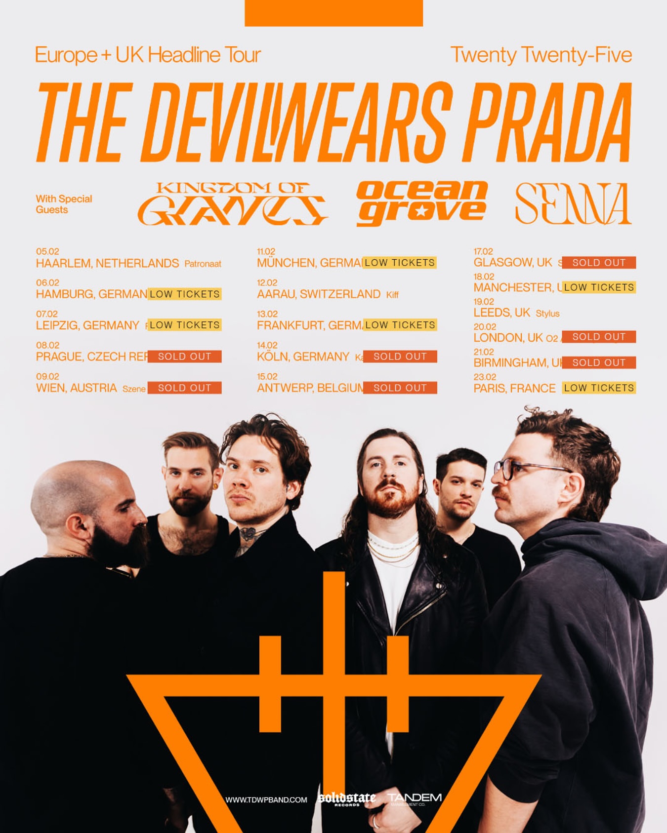 The Devil Wears Prada Tour 2025 Konzerte Tickets
