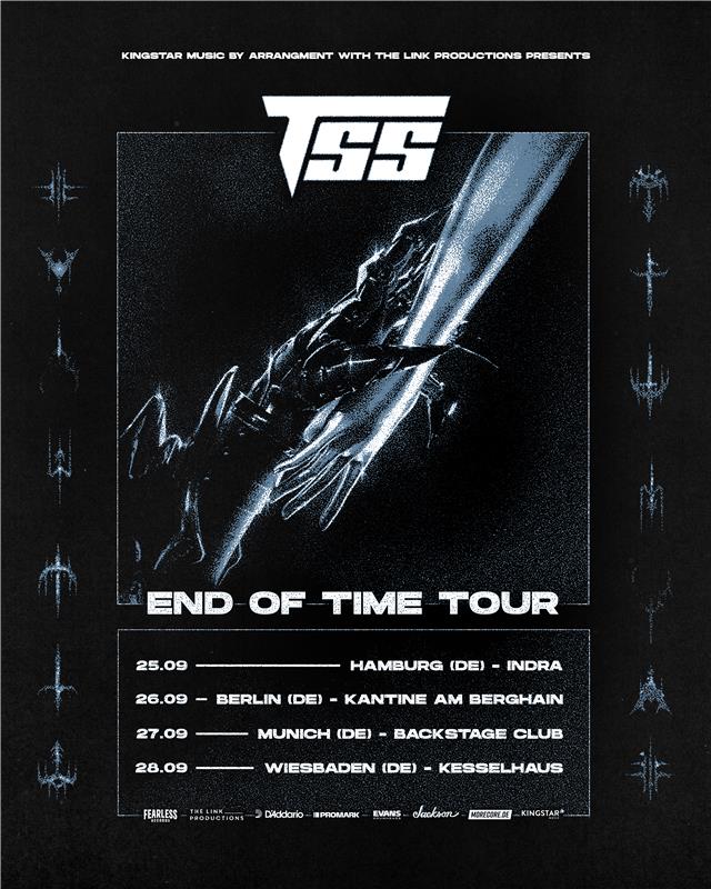 TSS End Of Time Tour 2025 Konzerte Tickets