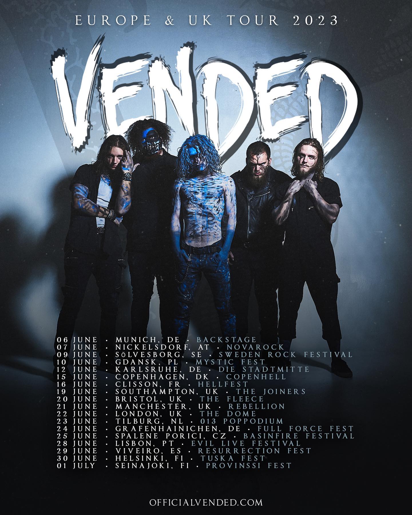 Vended Tour 2023 Tickets Konzerte