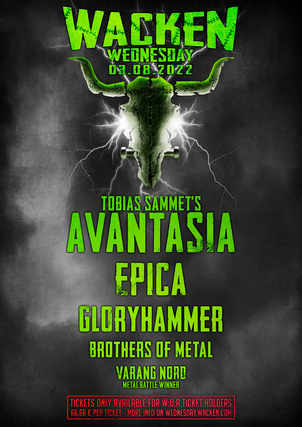 Wacken Wednesday 2022 Tickets